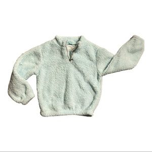 Sovereign Code | Girls Light Blue Cozy Half Zip Jacket Size 6